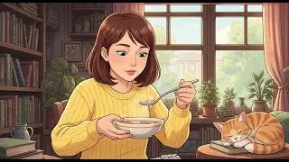 Quiet Ghibli Cooking 🌿 Cozy Ambience & Gentle ASMR