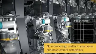 Use YarnMaster&reg; PRISMA's best contamination control system
