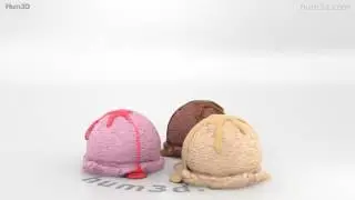 Ice Cream Balls 3D model by 3DModels.org