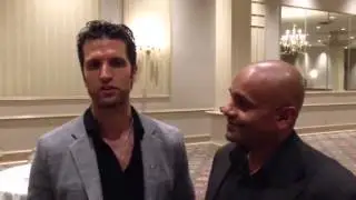 Nick Sarnicola CoFounder Visalus and Ash Silva in Toronto
