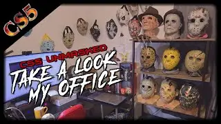 My Office | Jason Masks and More | First look where I make my videos