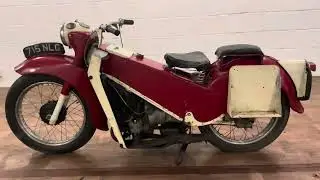 1960 Velocette LE200 Motorcycle Walk Round