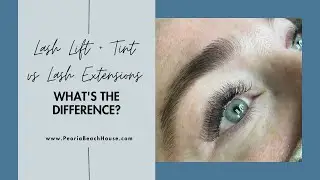 Lash Extensions vs Lash Lift and Tint