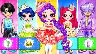 💜 Бумажные поделки своими руками🥛 KPOP Охотник на демонов: Хантрикс и Саджа, мальчики, модные кук...