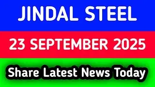 jindal steel target tomorrow | jindal steel latest news today | jindal steel share price today
