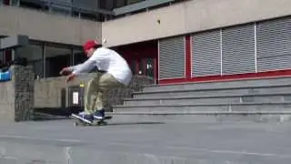 Kickflip Rabobank Utrecht stair