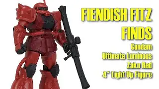 FIENDISH FITZ FINDS Gundam Ultimate Luminous - Zaku Red