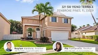 321 SW 192nd Terrace, Pembroke Pines, FL 33029