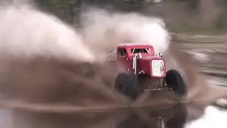 Mega Trucks Walk On Water - Huge Air At Triple Canopy Ranch!