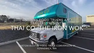 The Iron Wok RV Food Truck Walk Through Built by Western Food Trucks & Trailers