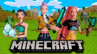Kpop Demon Hunters Plays Minecraft
