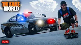 Skateboard Shenanigans In GTA RP! |  FWRP
