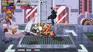 TMNT Shredder's Revenge 2P Co-op gnarly Technodrome Redux in 3:45 [WR]