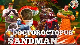 WARLOCK SANDMAN SPIDERMAN DOCTOROCTOPUS THECHAMPION वॉरलॉक सैंडमैनस्पाइडर मैनडॉक्टरोक्टोपसचैंपियन