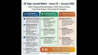 Pulsed Field Ablation, Atrial Fibrillation Progression & Leadless Pacing | EP Edge Journal Watch ...