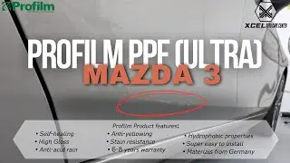 PROFILM (ULTRA) PAINT PROTECTION FILM ON MAZDA 3