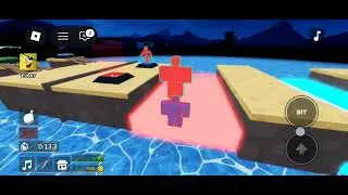 Playing roblox hobby and the floor is Lava