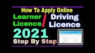 How to apply for Driving License/Learner License online 2021 |Online Apply Learning License| Tedtalk