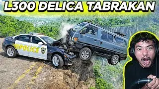 Simulasi TABRAKAN MAUT! L300 Delica Dorong Mobil ke Jurang 😨 | BeamNG.drive