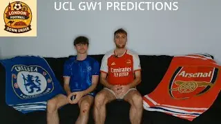 UCL GW1 PREDICTIONS | UEFA Champions League 2025/26
