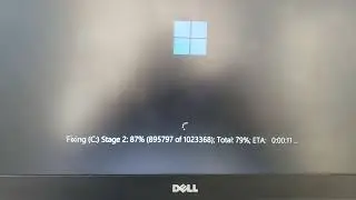 Check disk, scan, and repair windows at start.