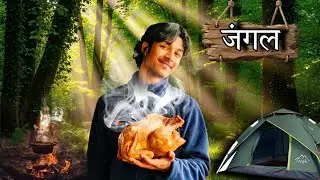 Jungle Camping & Chicken Cooking 🥘🌲 || vlog ||