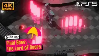 Death's Door PS5 - FINAL BOSS & ENDING: The Lord of Doors (Umbrella Playthrough) 4K 60FPS
