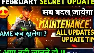 maintenance free fire 4 february update full details free fire maintenance brake ob 26 update