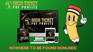 High Ticket PDF Profits Review &ndash; $1,000/Day from FREE PDFs? (No Selling Needed!)