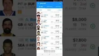 Football Double Up Fanduel Fantasy Entry
