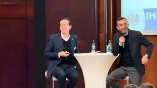 OB Mike Josef und Prof. Frank E. P. Dievernich @ Frankfurter Stiftungsdialog 2025 am 26.11.2025.