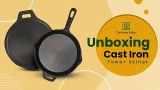 Unboxing Health Friendly Cookware | Cast Iron Cookware | The Indus Valley