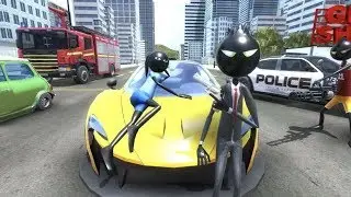 Amazing Crime Strange Stickman - Rope Vice Vegas Android Gameplay