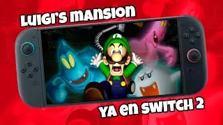 &iexcl;Luigi vuelve para Halloween! - Luigi's Mansion (Switch 2) DSimphony