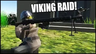 Viking's Raid Knight's Shore Village - Ravenfield Medieval Mod