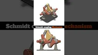 Schmidt Coupling Mechanism Explained with Animation📌