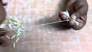 String flowers in easy way