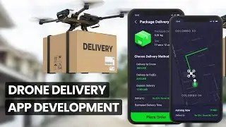 How to Build a Drone Delivery App Like Wing & Manna? |  Drone Delivery App Development | IdeaUsher