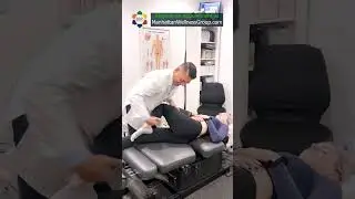 OMG! Huge Back Cracker, Chiropractic Treatment, Lower Back pain Relief