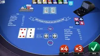 SNEAK PEEK: *DraftKings Online Casino* Ultimate Hold&rsquo;em Game Play