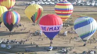 Medora Hot Air Balloon Rally 2025 | Stunning Badlands Sunrise &ndash; Tethered Balloon Launch (Medora, ND)