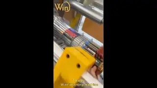 Semi-auto motor stator wire&wedge inserting machine