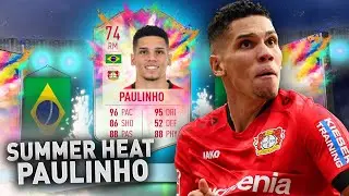 BEST SILVER EVER?! 74 RATED SUMMER HEAT PAULINHO!! #FIFA20