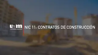 NIC 11: contratos de construcción