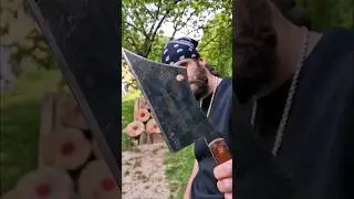 Meat Cleaver Throwing Technique #shorts #tutorial #tips