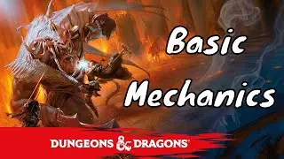 Basic Game Mechanics - Core Dungeons & Dragons 5E Rules #4 🔴#4k LIVE