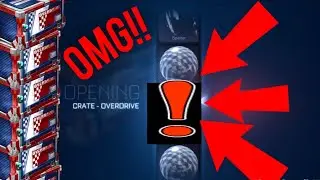 INSANE Overdrive Crate Opening!! (I got 2 painted cars!!)