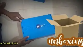 Jio fiber router and setupbox unboxing and how to connect tv