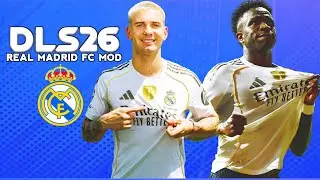 HOW TO DOWNLOAD DLS 2026 REAL MADRID FC MOD APK OBB & DATA #dls2026