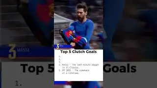 Top 5 Clutch Goals That Saved Football History &mdash; R9, Messi, Aguero & More!